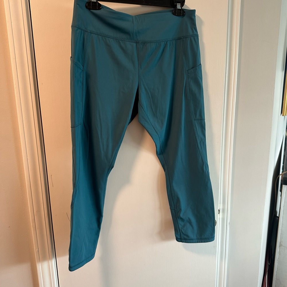 Duluth Trading Co Teal Leggings